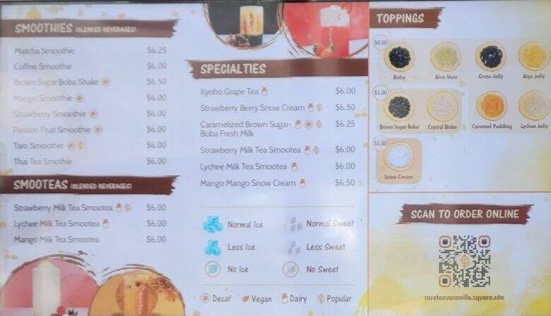 Poke Ichii - Vacaville, CA menu_pic