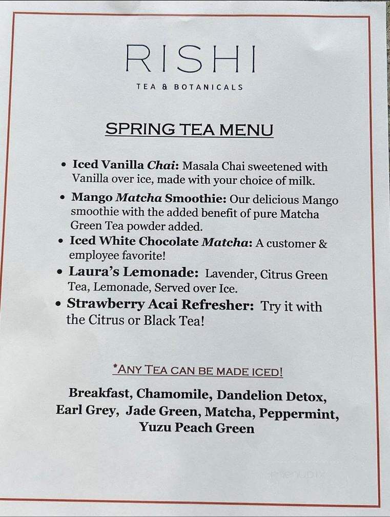 Java 18 - Garner, IA menu_pic