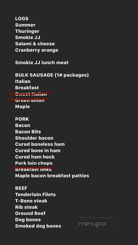 Mountain View Custom Meats - Coeur d'Alene, ID menu_pic