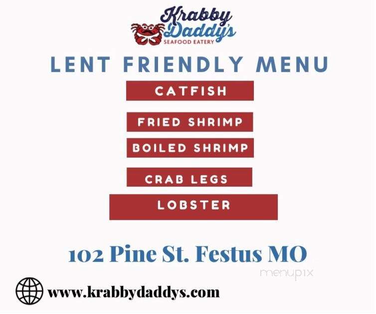 Krabby Daddy's Seafood Eatery - Festus, MO