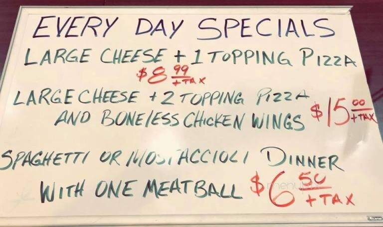Nayeli's Pizza - Walworth, WI menu_pic