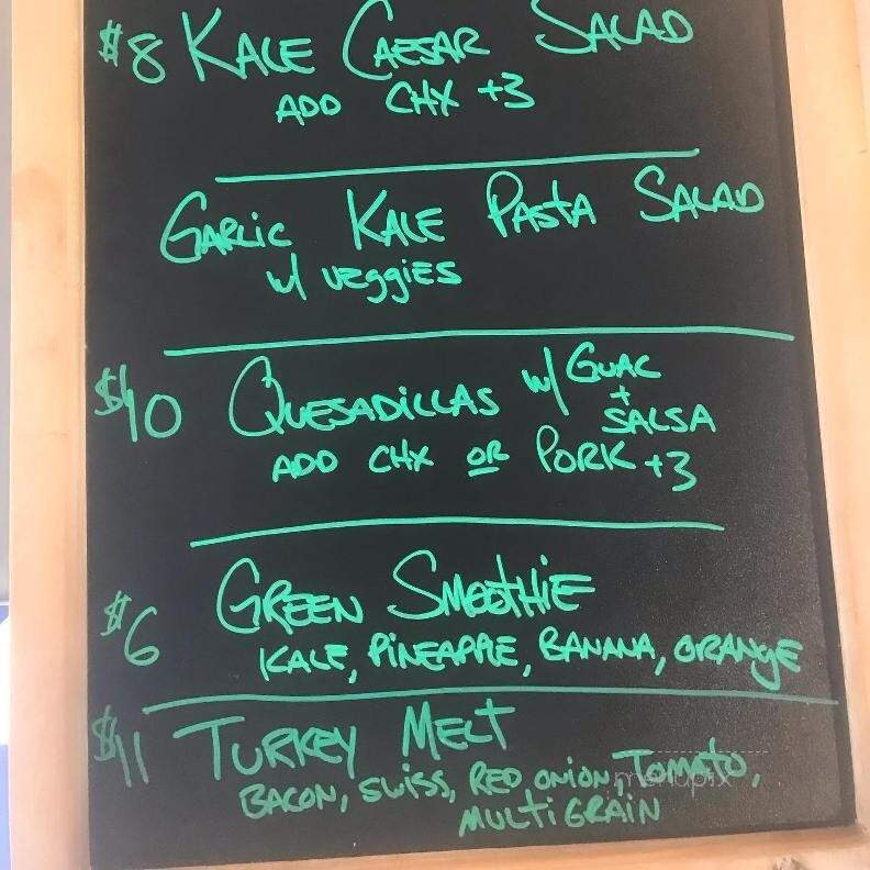 The Monkton Hotel Cafe - Monkton, MD menu_pic