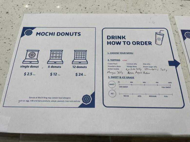 Mochi Ring Donut and Bubble Tea - Jenkintown, PA