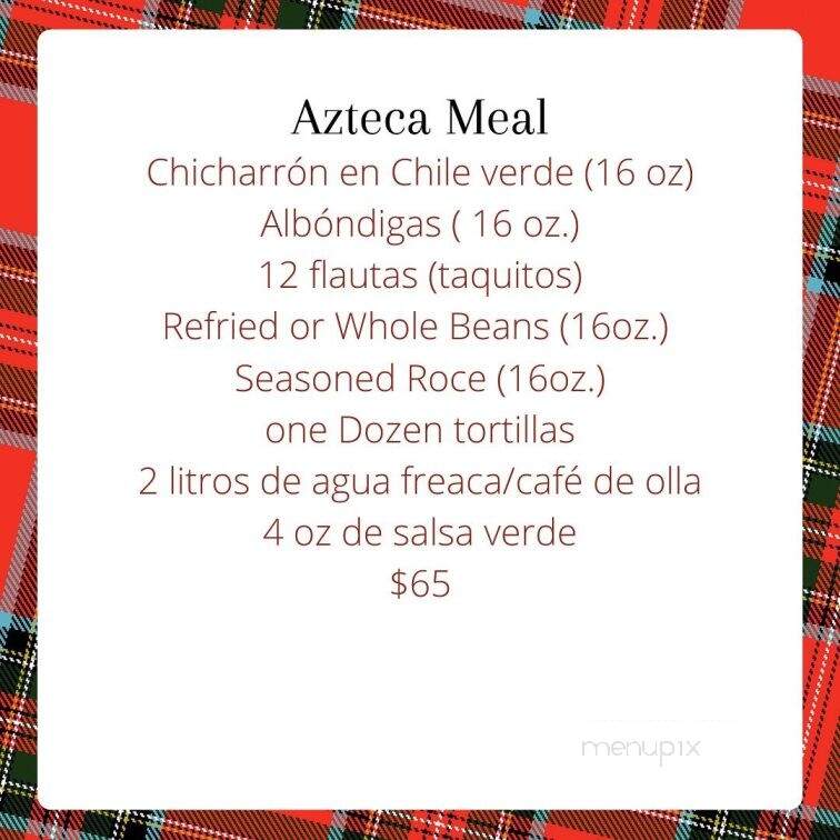 Cocina Azteca - Ceres, CA