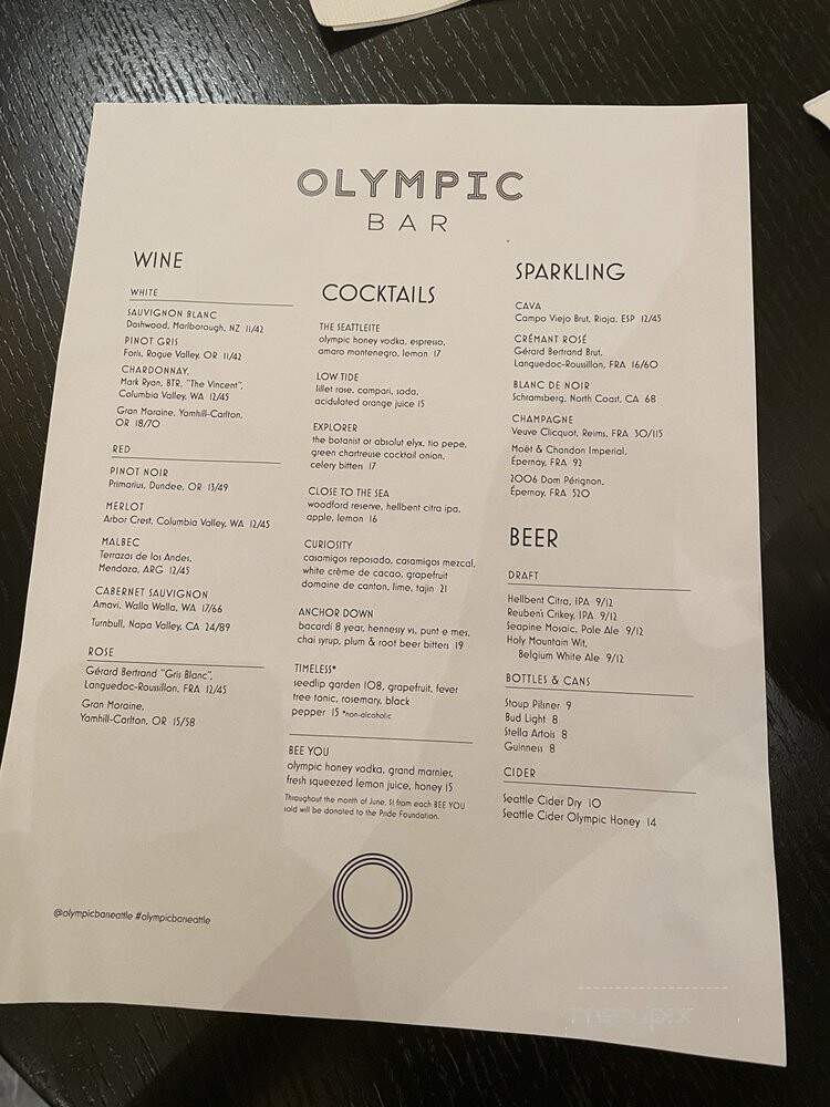 Olympic Bar - Seattle, WA