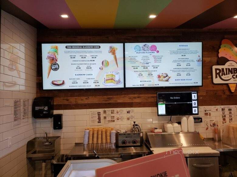 The Original Rainbow Cone - Skokie, IL menu_pic