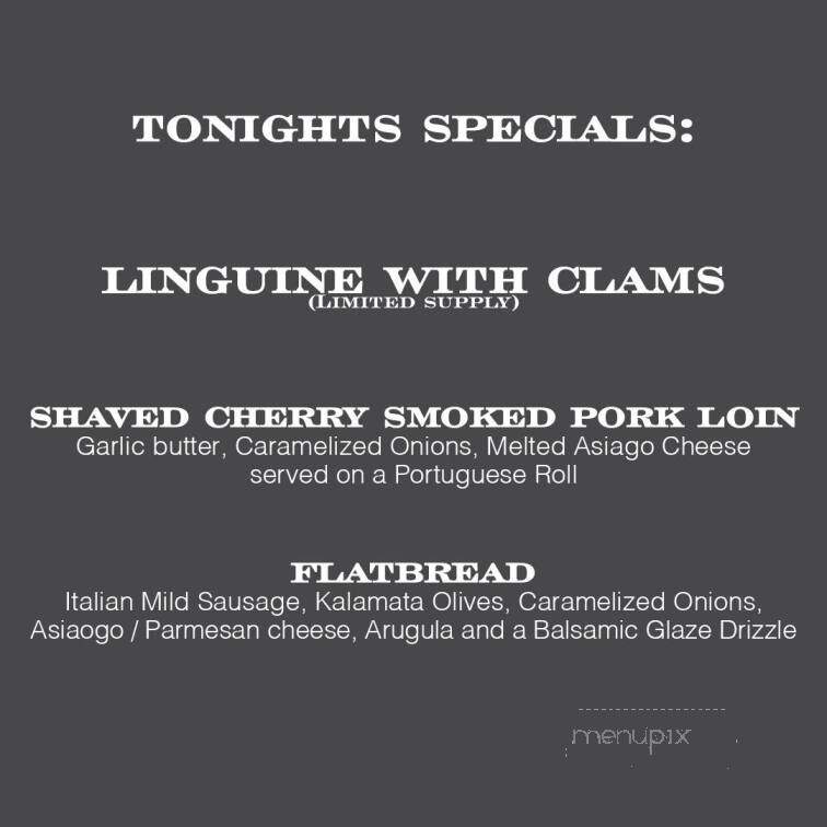 Pelkey's Tavern - Hankins, NY menu_pic