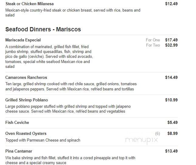 Los Compadres - Lebanon, TN menu_pic