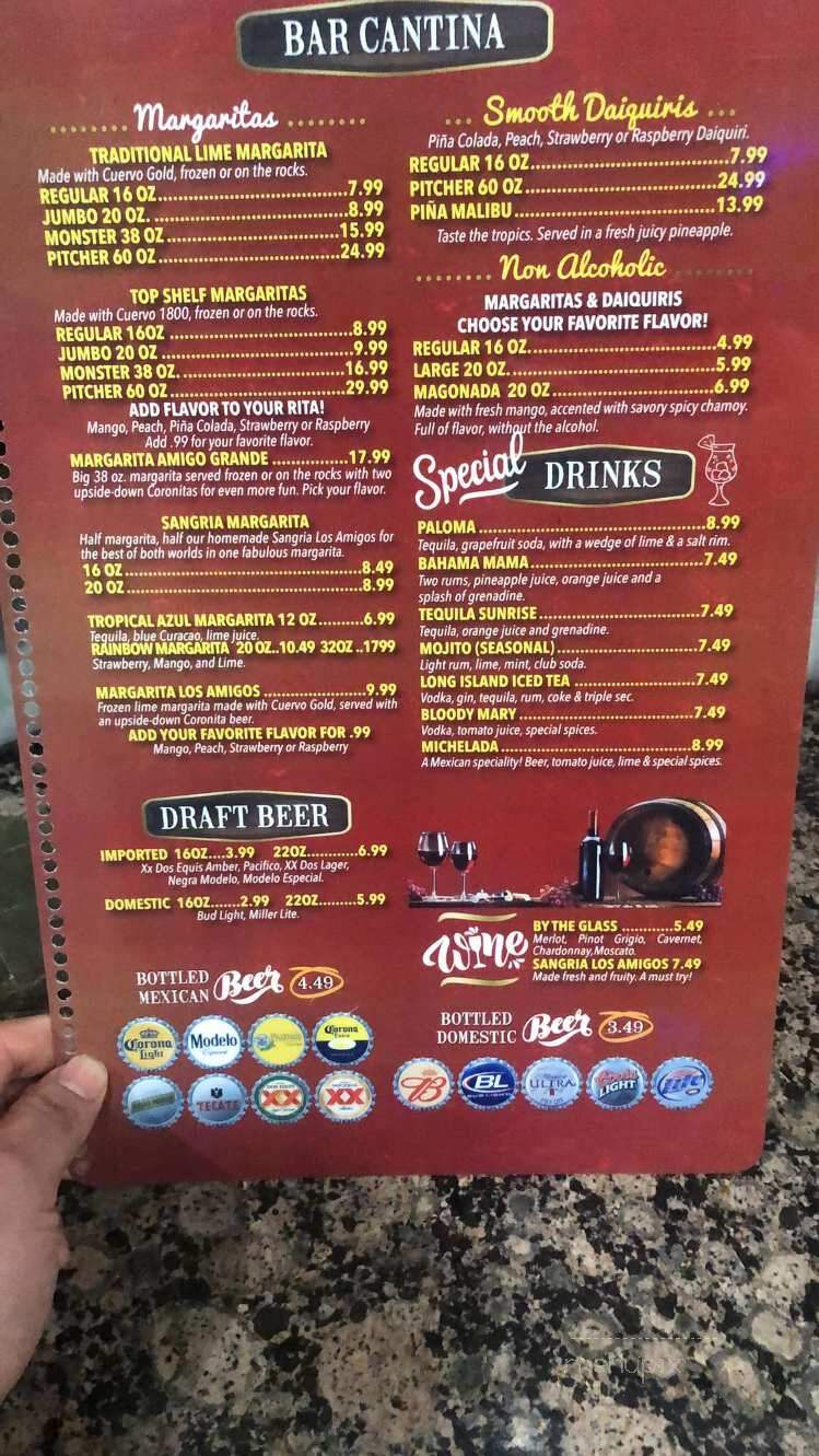 El Camino Real - Wixom, MI menu_pic