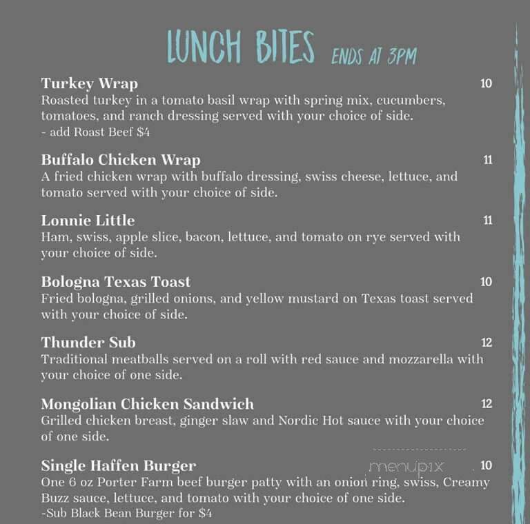 Buzzed Viking Brewing Company - Locust, NC menu_pic