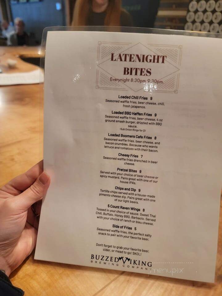 Buzzed Viking Brewing Company - Locust, NC menu_pic