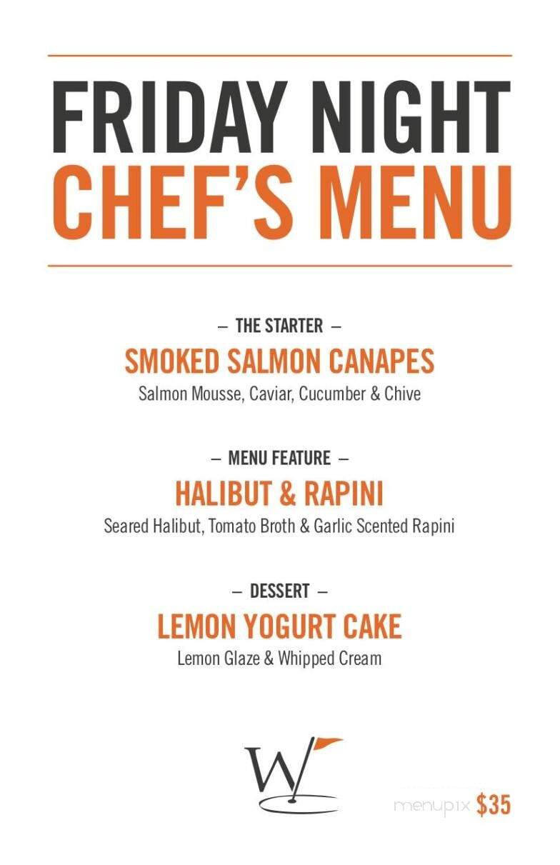 Woodforest Bar And Grille - Montgomery, TX menu_pic