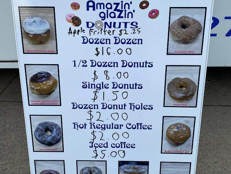 Amazin Glazin Donuts - Elizabethtown, KY menu_pic