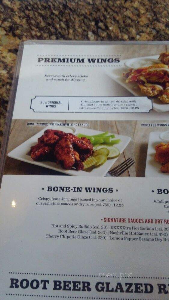 BJ's Restaurant & Brewhouse - Florence, KY menu_pic