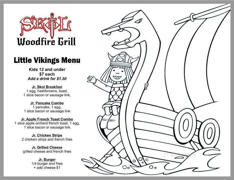 Skol Tavern - Albert Lea, MN menu_pic