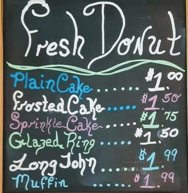 Golden Bakery & Pizza - Mears, MI menu_pic