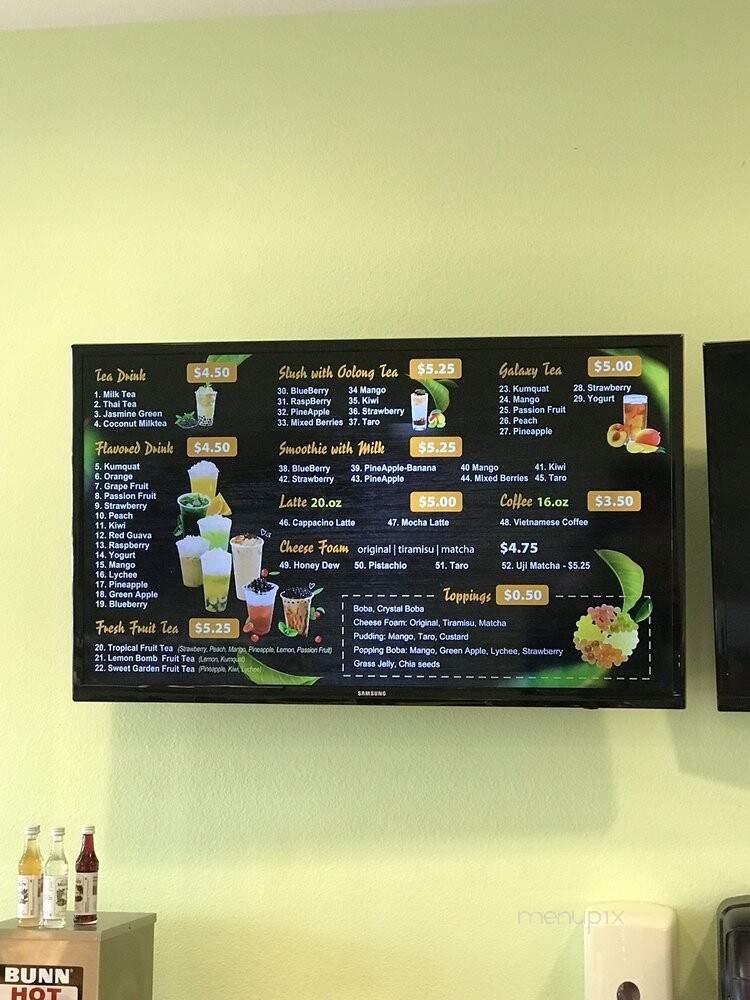 Frozen Station - Fontana, CA menu_pic
