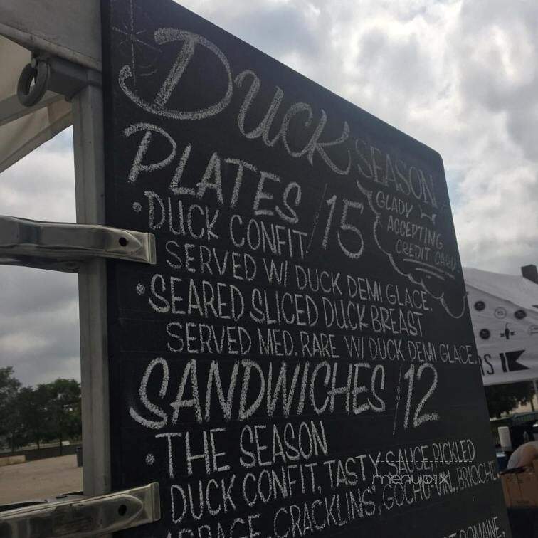 Duck Season - Brooklyn, NY menu_pic