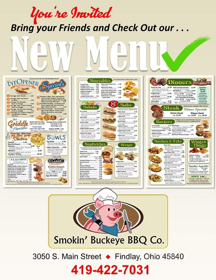 Smokin' Buckeye BBQ - Carey, OH