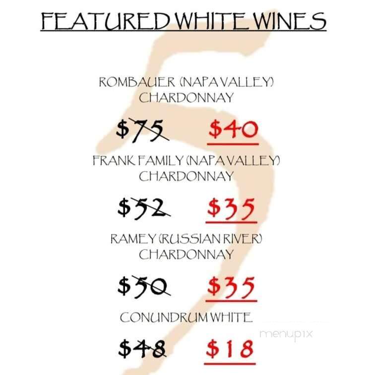 Five Restaurant - Fresno, CA menu_pic