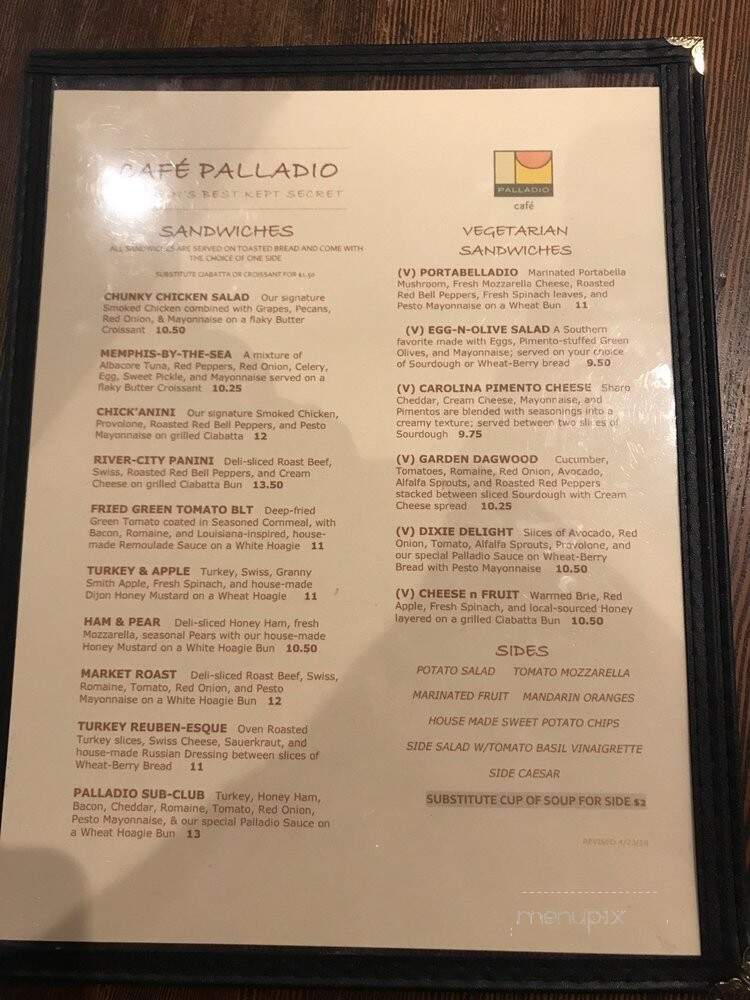 Cafe Palladio - Memphis, TN