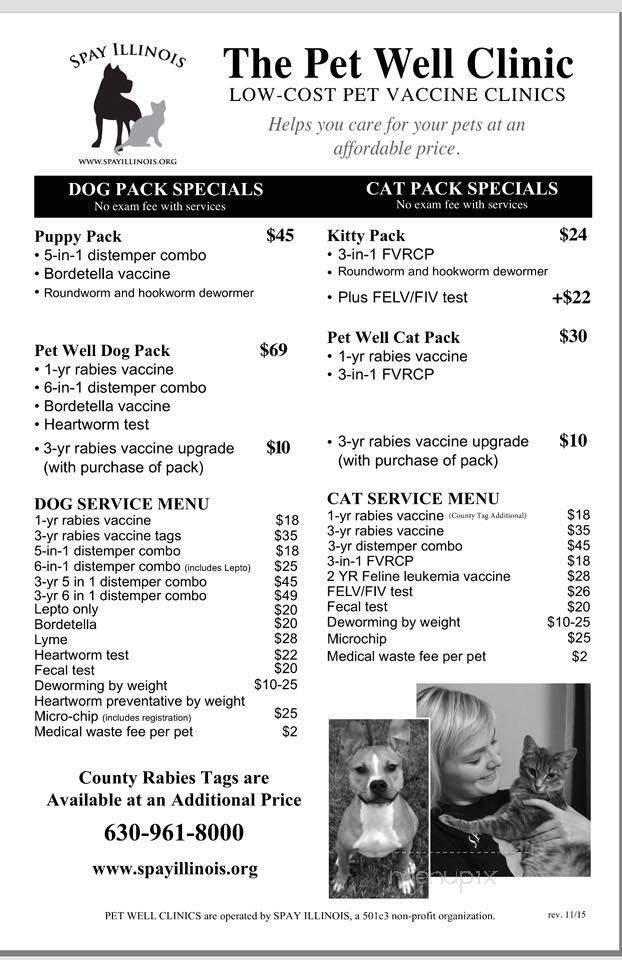 Karen's Pet Grooming and Boarding - Joliet, IL menu_pic