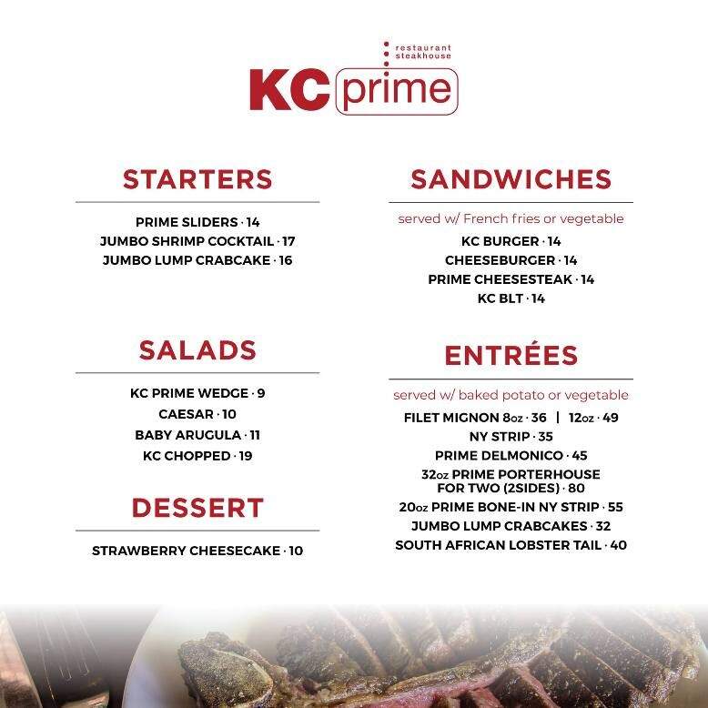 KC Prime Restaurant - Warrington, PA