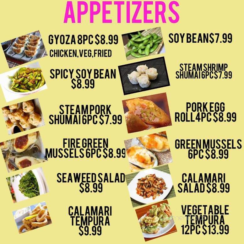 Blue Ocean Sushi - Pueblo, CO menu_pic
