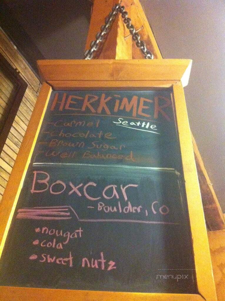 Boxcar Coffee Roasters - Boulder, CO menu_pic