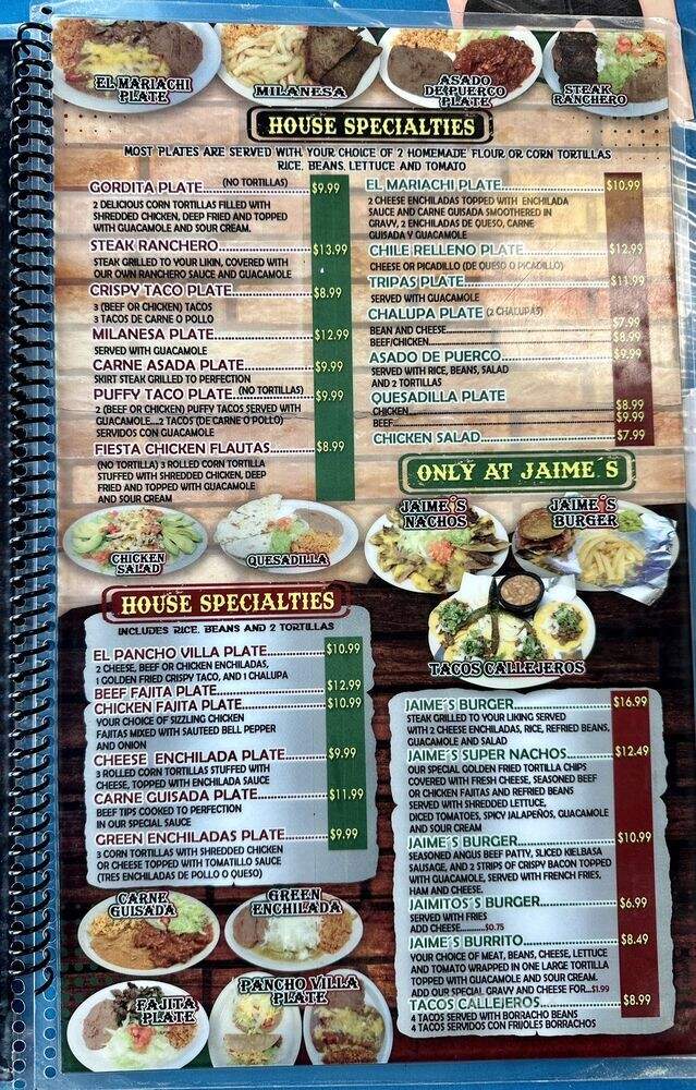 Jaime's Mexican Restaurant - San Antonio, TX