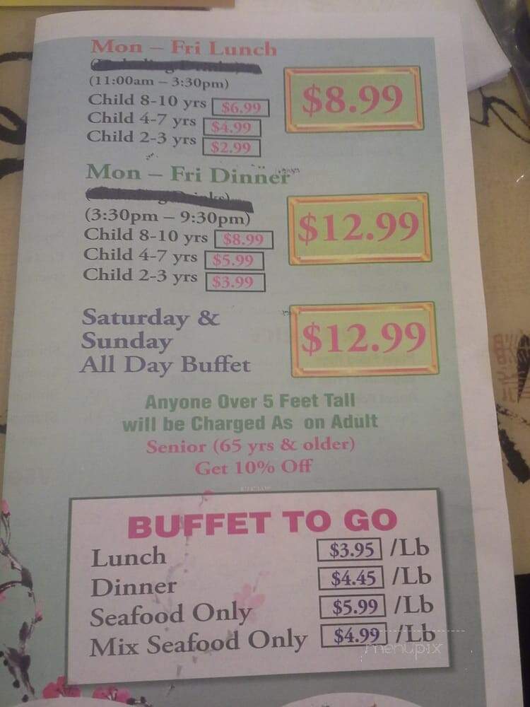 Buffet Hibachi - Auburn, WA