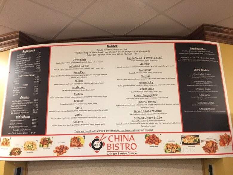 Lee's China Bistro - Fort Knox, KY
