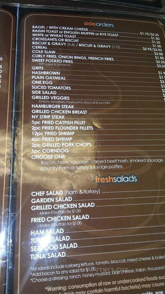 Omelette House - Pooler, GA menu_pic