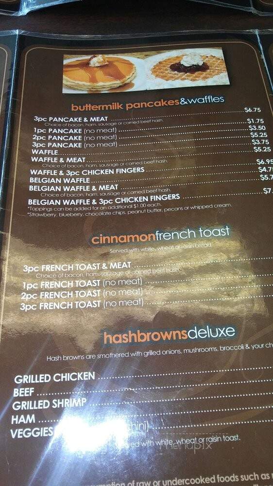 Omelette House - Pooler, GA menu_pic