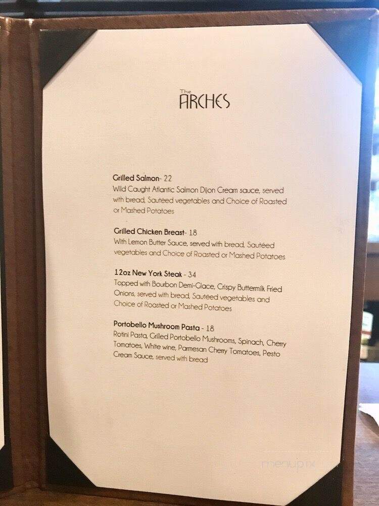 Arches at the Borrego Springs Resort - Borrego Springs, CA menu_pic