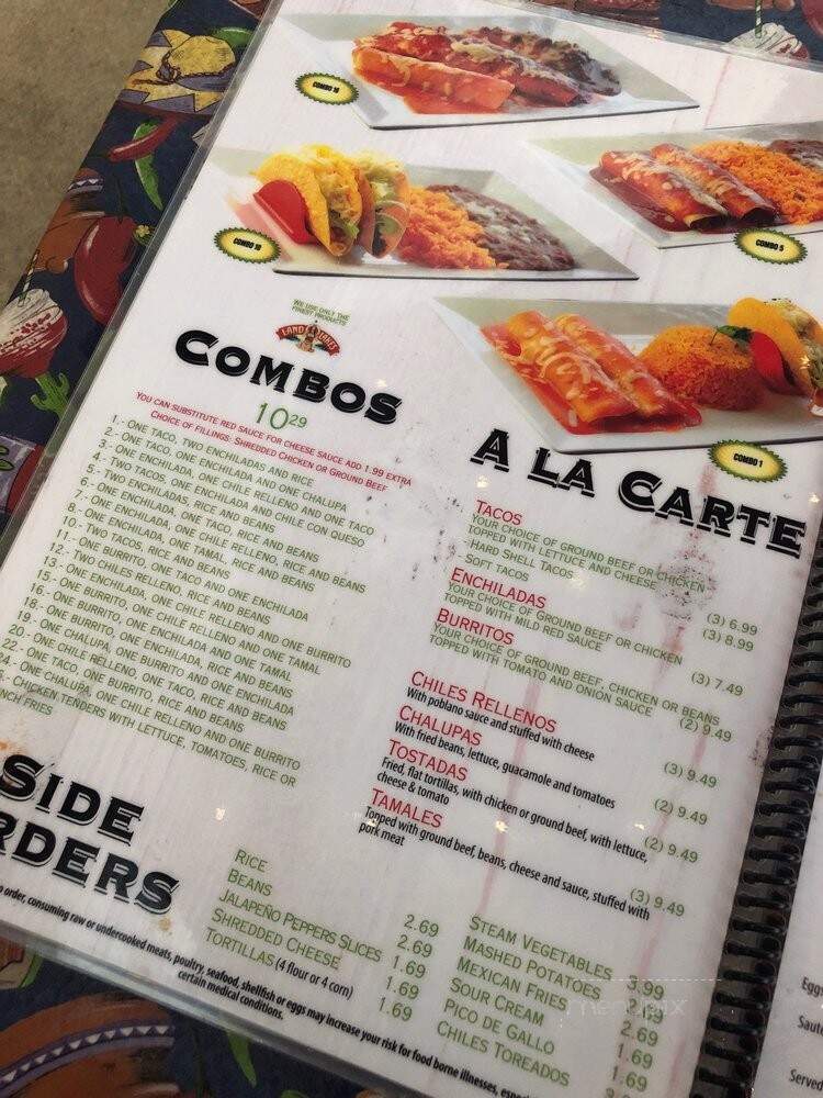El Rancho Grande Mexican Restaurant - Mason, OH menu_pic