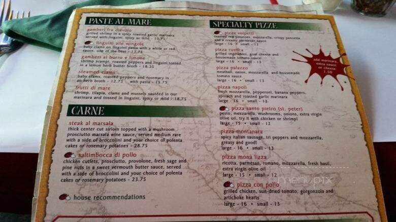 Ciao Mambo - Missoula, MT menu_pic