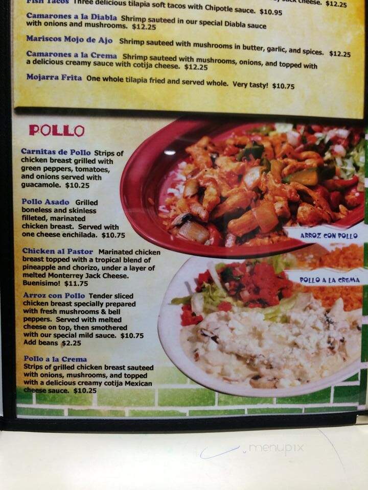 La Bamba II - Titusville, FL menu_pic
