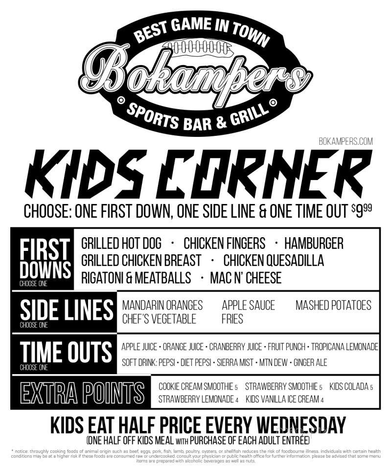 Bokamper's Sports Bar & Grill - Plantation, FL