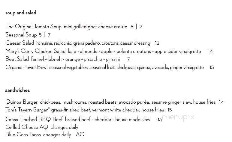 Salt - Boulder, CO menu_pic