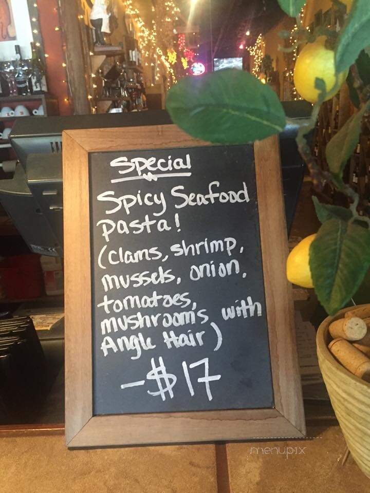 Arrivederci Wine & Gifts - Milwaukie, OR menu_pic