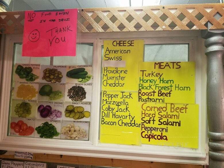 Trainstop Deli - Anderson, IN menu_pic