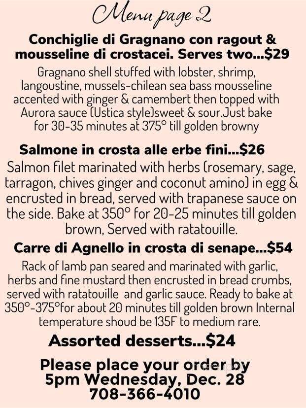 Gaetano's - Forest Park, IL menu_pic