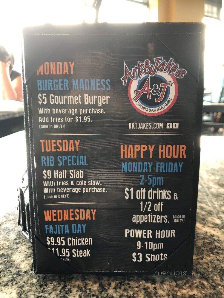 Art and Jake's - Washington, MI