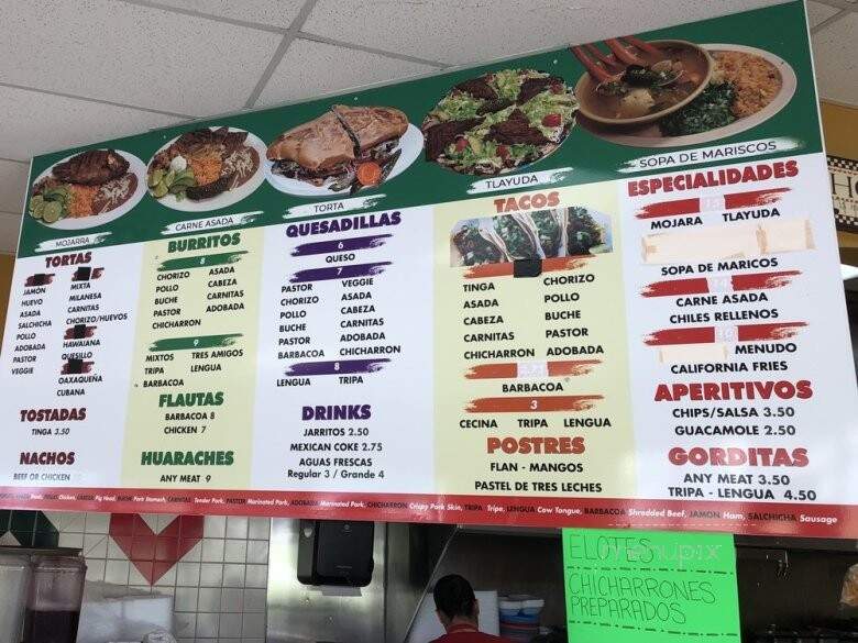 La Super Torta - Columbus, OH menu_pic