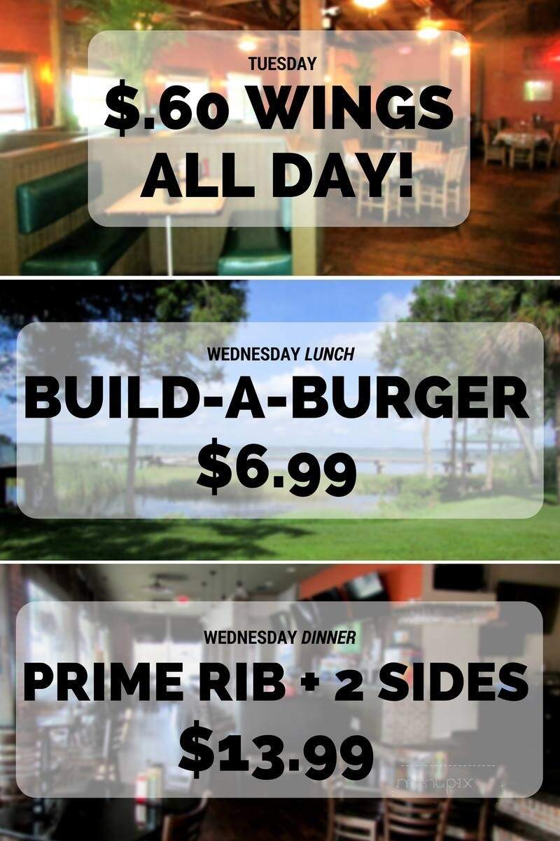 Crazy Gator - Eustis, FL menu_pic