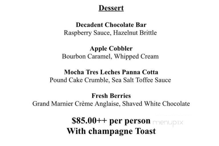 Parkshore Grill - St Petersburg, FL menu_pic