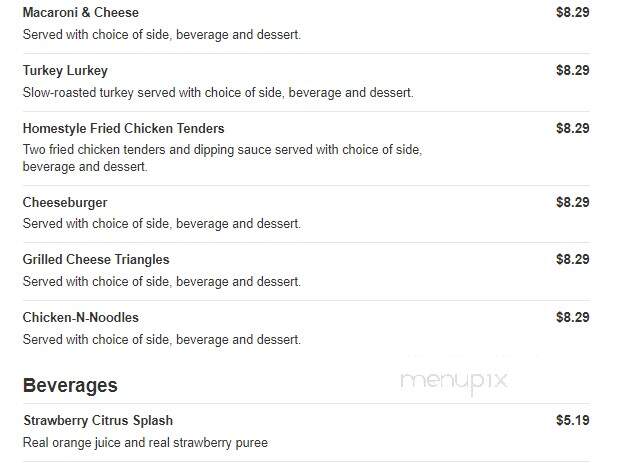 Bob Evans Restaurant - Dundee, MI menu_pic