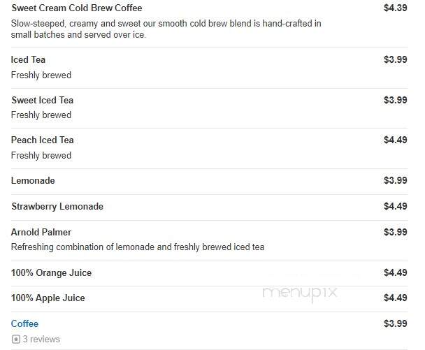 Bob Evans Restaurant - Dundee, MI menu_pic