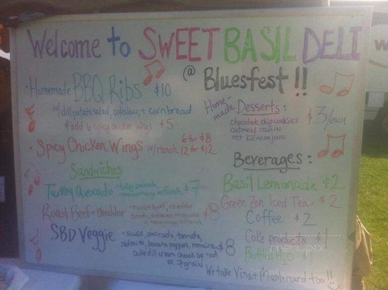 Sweet Basil Deli - Marquette, MI menu_pic